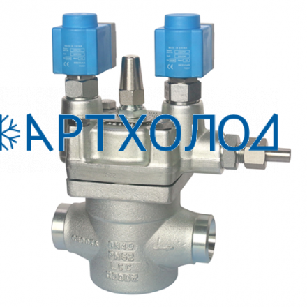 Двухступенчатый электромагнитный клапан ICLX-R 40 D (027B4040R) Ридан Двухступенчатый электромагнитный клапан ICLX-R 40 D (027B4040R) Ридан